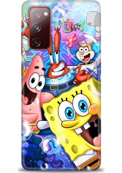 Samsung Galaxy S20 Fe Hd Baskılı Kılıf + Seramik Tam Kaplayan Ekran Koruyucu 455