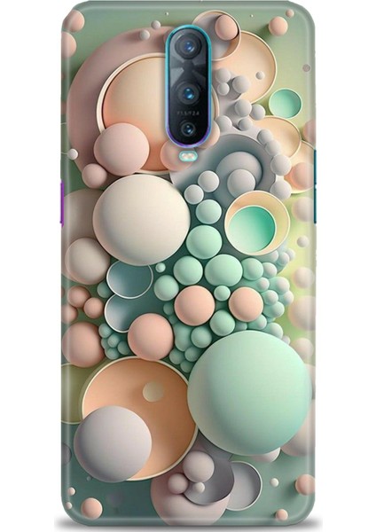 Oppo RX17 Pro Kılıf Hd Baskılı Kılıf + Seramik Tam Kaplayan Ekran Koruyucu 347
