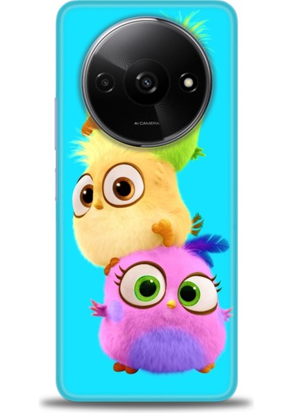 Xiaomi Redmi A3 4g 2024 Hd Baskılı Kılıf + Seramik Tam Kaplayan Ekran Koruyucu 369