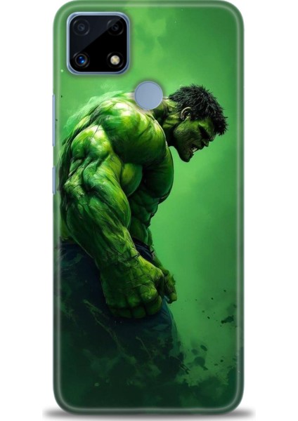 Realme C25S Kılıf Hd Baskılı Kılıf + Seramik Tam Kaplayan Ekran Koruyucu 96