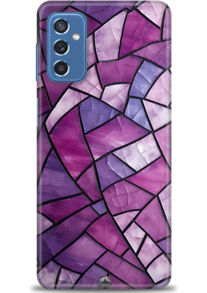 Samsung Galaxy M52 5g Hd Baskılı Kılıf + Seramik Tam Kaplayan Ekran Koruyucu 331