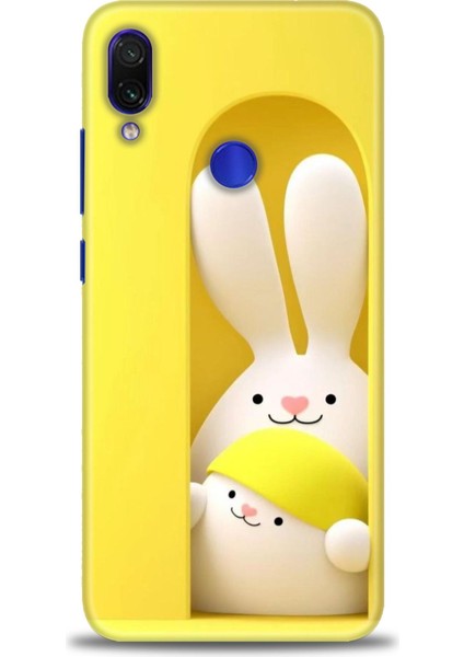 Xiaomi Redmi Note 7 Hd Baskılı Kılıf + Seramik Tam Kaplayan Ekran Koruyucu 72
