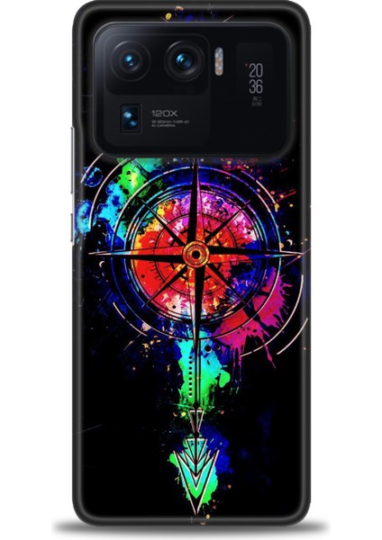 Xiaomi Mi 11 Ultra Kılıf Hd Baskılı Kılıf + Seramik Tam Kaplayan Ekran Koruyucu 86