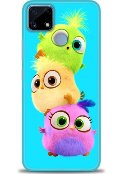 Realme C25S Kılıf Hd Baskılı Kılıf + Seramik Tam Kaplayan Ekran Koruyucu 369
