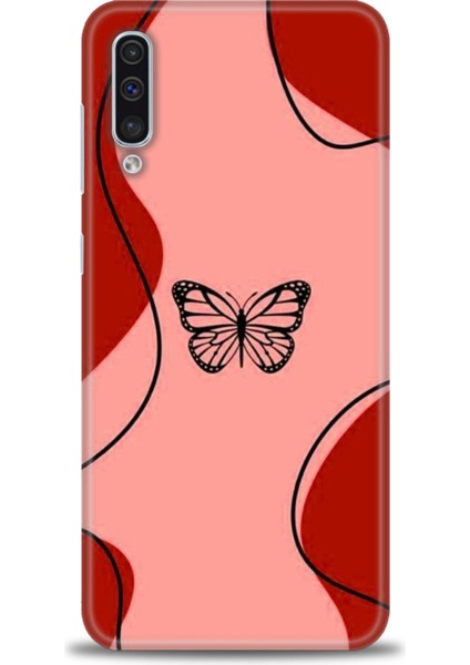 Samsung Galaxy A50 Hd Baskılı Kılıf + Seramik Tam Kaplayan Ekran Koruyucu 189