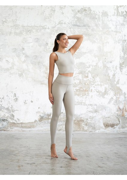 Topuktan Geçmeli Ekstra Yüksek Bel Tayt