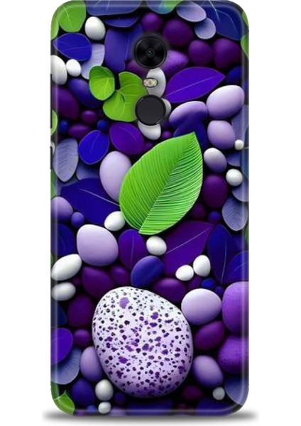 Xiaomi Redmi 5 Plus Kılıf Hd Baskılı Kılıf + Seramik Tam Kaplayan Ekran Koruyucu 341