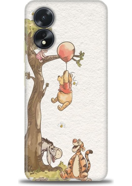 Oppo A38 Kılıf Hd Baskılı Kılıf + Seramik Tam Kaplayan Ekran Koruyucu 52