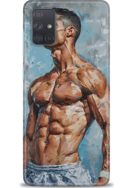 Samsung Galaxy A71 Hd Baskılı Kılıf + Seramik Tam Kaplayan Ekran Koruyucu 4