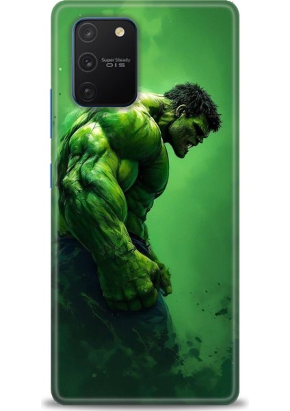 Samsung Galaxy A91 Hd Baskılı Kılıf + Seramik Tam Kaplayan Ekran Koruyucu 96