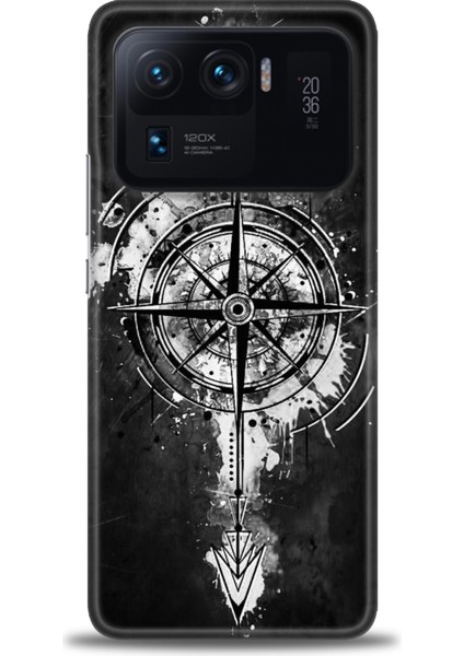 Xiaomi Mi 11 Ultra Kılıf Hd Baskılı Kılıf + Seramik Tam Kaplayan Ekran Koruyucu 85