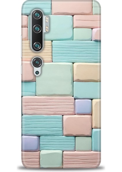 Xiaomi Mi Note 10 Kılıf Hd Baskılı Kılıf + Seramik Tam Kaplayan Ekran Koruyucu 440