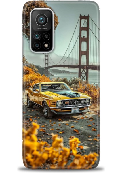 Xiaomi Mi 10T Pro Kılıf Hd Baskılı Kılıf + Seramik Tam Kaplayan Ekran Koruyucu 105