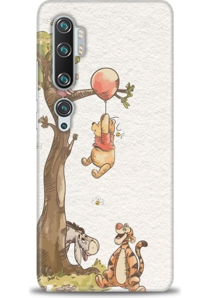 Xiaomi Mi Note 10 Kılıf Hd Baskılı Kılıf + Seramik Tam Kaplayan Ekran Koruyucu 52
