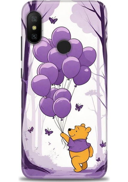 Xiaomi Mi A2 Lite Kılıf Hd Baskılı Kılıf + Seramik Tam Kaplayan Ekran Koruyucu 59