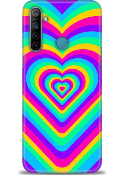 Realme 6i Kılıf Hd Baskılı Kılıf + Seramik Tam Kaplayan Ekran Koruyucu 192