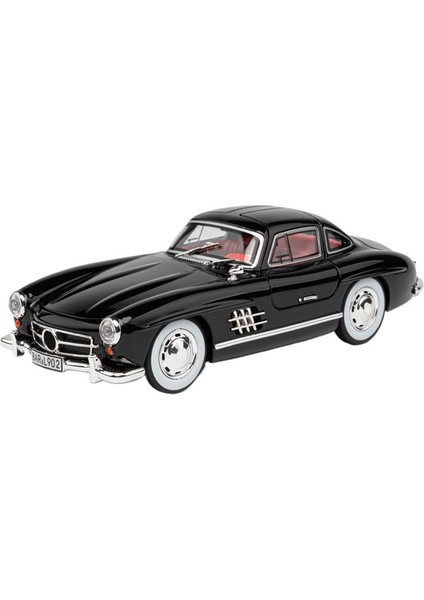 Mercedes-Benz 300SL Klasik Araba Alaşım Ses ve Işık Araba Oyuncak Modeli Erkekler (Yurt Dışından)