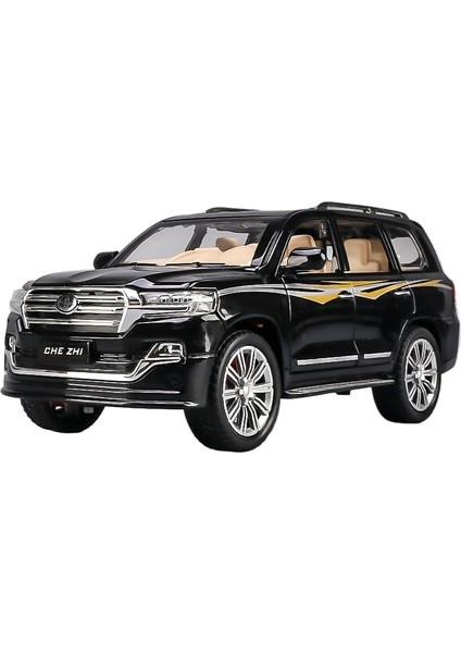 Toyota Land Cruiser Alaşım Araba Modeli Simülasyon Arazi Aracı Süsleri Çocuk Oyuncak Arabası (Yurt Dışından)