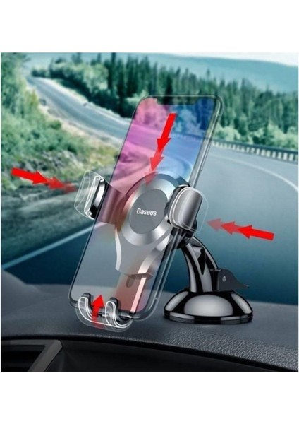 Osculum Type Gravity Araç Içi Vakumlu Telefon Tutucu Siyah SUYL-XP0S modelleri