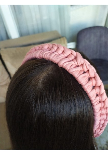 Handmade Örgü Taç Saç Tokası fırsatları