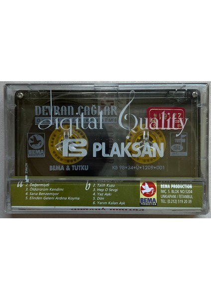 Devran Çağlar Öldürürüm Kendimi Kaset (Jelatininde Sıfır Orjnal Dönem Baskı) fiyatları