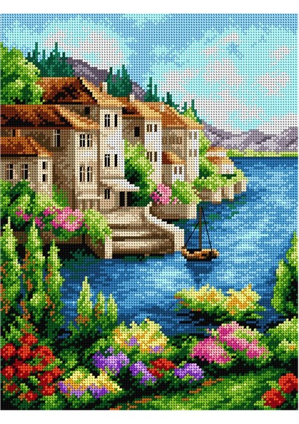 Baskılı Goblen Manzara 2179 30*40 cm