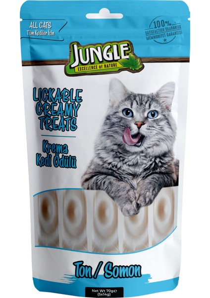 Kedi Krema Ödül Maması Ton-Somon 5*14 gr modelleri