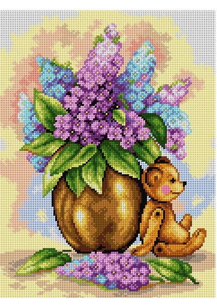 Baskılı Goblen Leylak 2508 30*40 cm