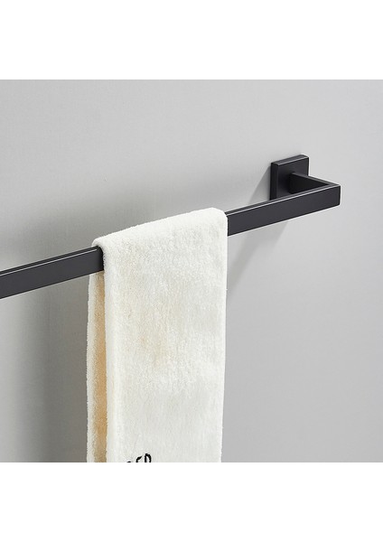 Mat Siyah F 50 Mat Siyah Banyo Havlu Askısı Bar Doku Kanca Tuvalet Askısı Duvara Montaj Paslanmaz Çelik Tuvalet Donanım Seti (Yurt Dışından) modelleri
