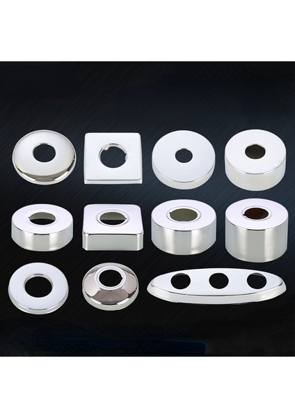 N 50 Yeni Tasarım 4 Nokta 6 Nokta Mutfak Lavabo Musluğu Delik Süsleme Plakası Su Geçirmez Anti Pas Paslanmaz Çelik Dekoratif Kapak (Yurt Dışından) modelleri