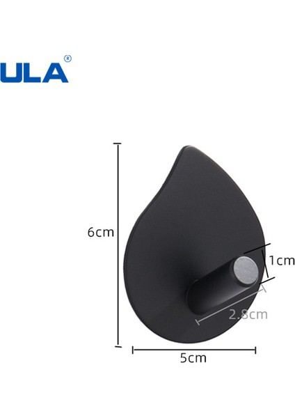 A6134 50 Paslanmaz Çelik Havlu Kancaları Kendinden Yapışkanlı Elbise Askısı Çanta Anahtarlık Mutfak Siyah Askı Banyo Aksesuarları Organizatör (Yurt Dışından) indirimleri