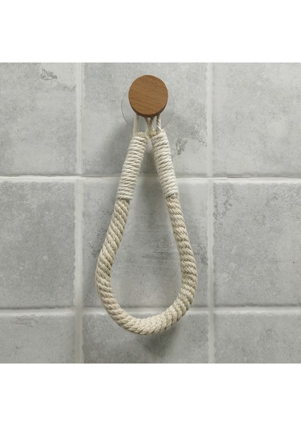 Dairesel Tırnaksız Etiket Havlu Askısı Kağıt Havlu Askısı Banyo Tuvalet Aksesuarları Seti Kağıt Tutucu Ahşap Yıldız Ahşap Ay Kanca (Yurt Dışından)