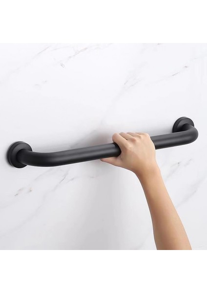 Beyaz 40 cm 30/40/50 cm Duş Küpeşte Paslanmaz Çelik Banyo Küveti Tuvalet Küpeşte Banyo Tutamağı Yaşlı Çocuk Duş Güvenlik Destek Kolu (Yurt Dışından)