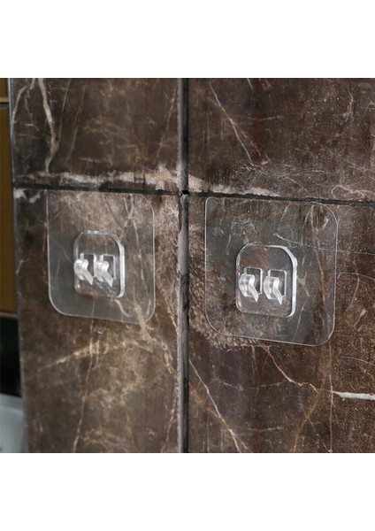 Stil 6 Duvara Monte Yapışkanlı Askı Etiket Kanca Ev Plastik Su Geçirmez Yapışkan Kanca Mutfak Banyo Için Kaymaz Duvara Monte Kanca (Yurt Dışından)