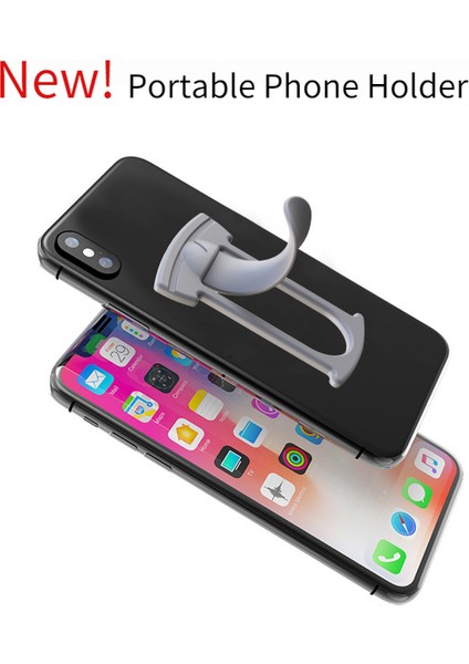 Pembe Xiaomi Youpin Araç Telefonu Tutucu Silikon Çok Fonksiyonlu Cep Telefonu Tutucu Istikrarlı Kaymaz Çıkış Braketi Mobil Masaüstü Standı (Yurt Dışından) modelleri