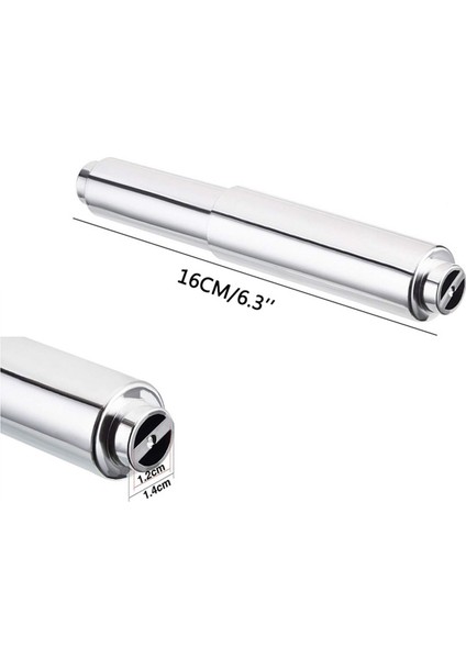 Beyaz Yedek Tuvalet Rulo Kağıt Mili Esnek Plastik Kağıt Tutucu Rulo Mili Ekleme Bahar Banyo Aksesuarları (Yurt Dışından) indirimleri