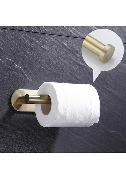 No.3 1 Adet Kendinden Yapışkanlı Paslanmaz Çelik Mutfak Doku Asılı Tutucu Banyo Tuvalet Rulo Kağıt Tutucu Havlu Askısı Dolap Kapı Kancası (Yurt Dışından)
