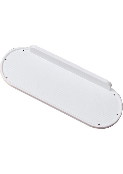 Bej Banyo Duş Rafı Istikrarlı 29 10CM Banyo Rafı Duvara Monte Dikişsiz Mutfak Banyo Aksesuarları Duş Depolama Rafı Plastik (Yurt Dışından)