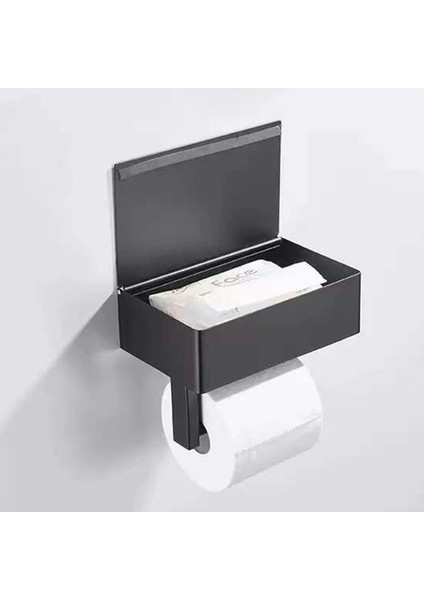 Kutu B Silme Kağıt Tutucusu - Delinmez Paslanmaz Çelik Malzeme Banyo Aksesuarları (Yurt Dışından) indirimleri