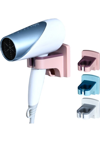Mavi Duvara Monte Saç Kurutma Makinesi Tutucu Banyo Saç Kurutma Makinesi Kanca Ev Abs Depolama Rafı (Yurt Dışından) fiyatları