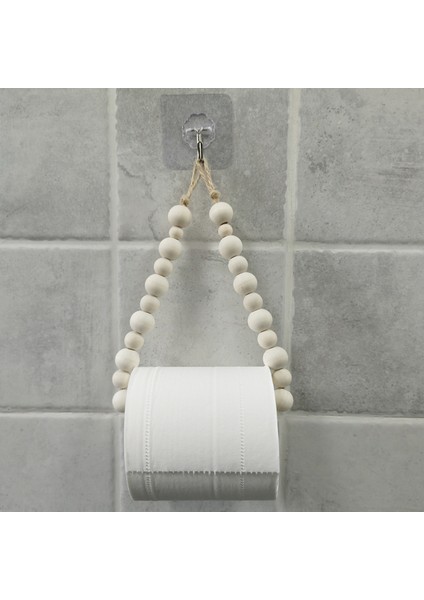 Yeni Kısa Tırnaksız Etiket Havlu Askısı Banyo Ahşap Kanca Kağıt Havlu Askısı Banyo Tuvalet Aksesuarları Seti Kağıt Havlu Tutucular Mutfak (Yurt Dışından)