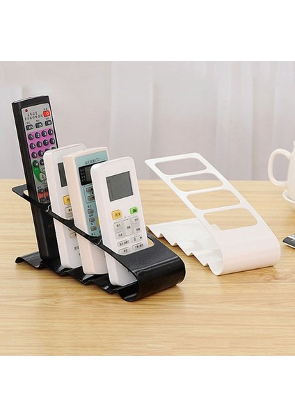 Beyaz 4 Çerçeve Metal Adım Depolama Rafları Standı Tv Klima Uzaktan Kumanda Tutucu Ev Için Istikrarlı Masaüstü Organizatör (Yurt Dışından) fiyatları