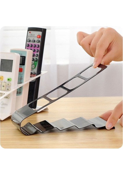 Beyaz 4 Çerçeve Metal Adım Depolama Rafları Standı Tv Klima Uzaktan Kumanda Tutucu Ev Için Istikrarlı Masaüstü Organizatör (Yurt Dışından) fırsatları