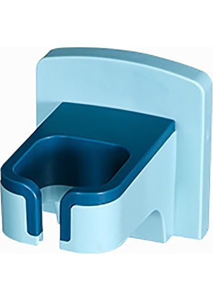 Mavi 1 Adet Duvara Monte Saç Kurutma Makinesi Tutucu Depolama Tuvalet Saç Kurutma Makinesi Rafı Ev Banyo Depolama Banyo Rafı Mutfak Depolama Organizasyonu (Yurt Dışından)