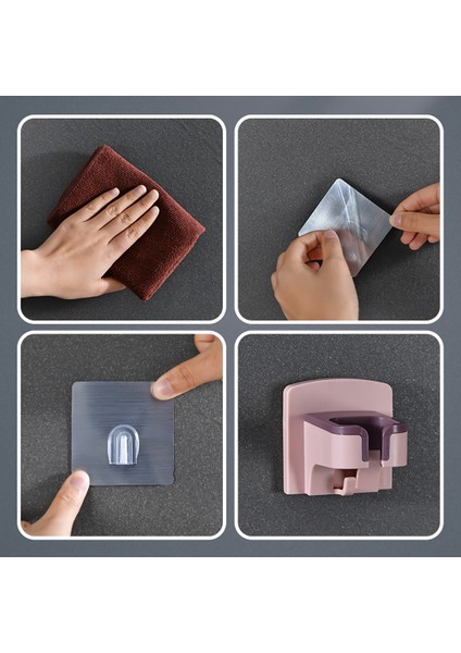 Mavi 1 Adet Duvara Monte Saç Kurutma Makinesi Tutucu Depolama Tuvalet Saç Kurutma Makinesi Rafı Ev Banyo Depolama Banyo Rafı Mutfak Depolama Organizasyonu (Yurt Dışından) fırsatları