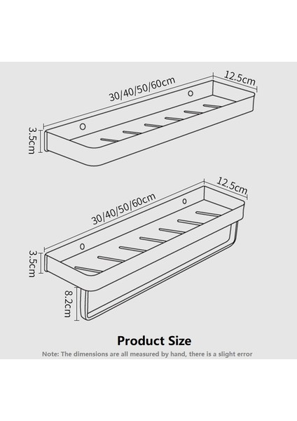 40 cm Banyo Rafı Hiçbir Matkap Organizatör Duş Depolama Rafı Siyah Köşe Rafları Duvara Monte Alüminyum Tuvalet Şampuanı Tutucu (Yurt Dışından) modelleri