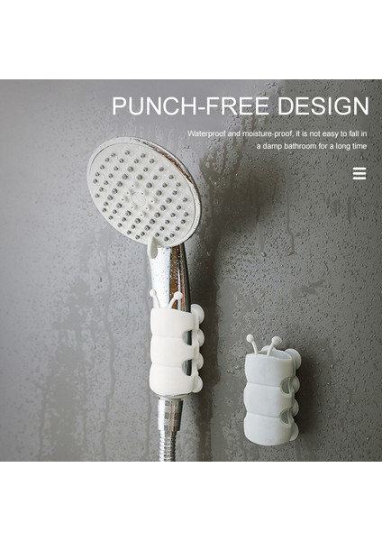 Gri Vakum Bardak Duş Başlığı Tutucu Vantuzlu Yumruksuz Duş Braketleri Silikon Hareketli Raf Rafı Yeni Ayarlanabilir Yeniden Kullanılabilir (Yurt Dışından) fiyatları