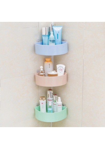 Fxgn Banyo Vantuz Depolama Rafı Drenaj Köşe Üçgen Dikdörtgen Delik Tuvalet Depolama Rafı Banyo Rafları (Yurt Dışından) modelleri