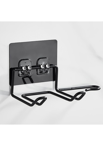 Siyah Saç Kurutma Makinesi Tutucu Duvara Monte Saç Kurutma Makinesi Rafı Paslanmaz Çelik Saç Kurutma Makinesi Rafı Banyo Saç Kurutma Makinesi Organizatör Depolama (Yurt Dışından)