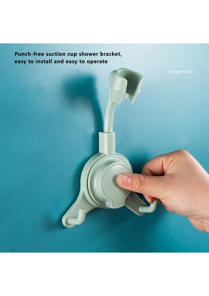 Sarı Duş Başlığı Tutucu Plastik Vantuz Duş Başlığı Braketi 360 Ayarlanabilir Banyo Montajı Sarı (Yurt Dışından) indirimleri